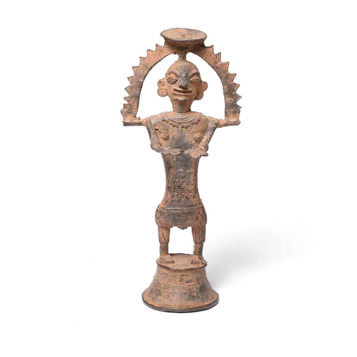 Bastar Goddess Figure From Chhattisgarh - Ca 1960
