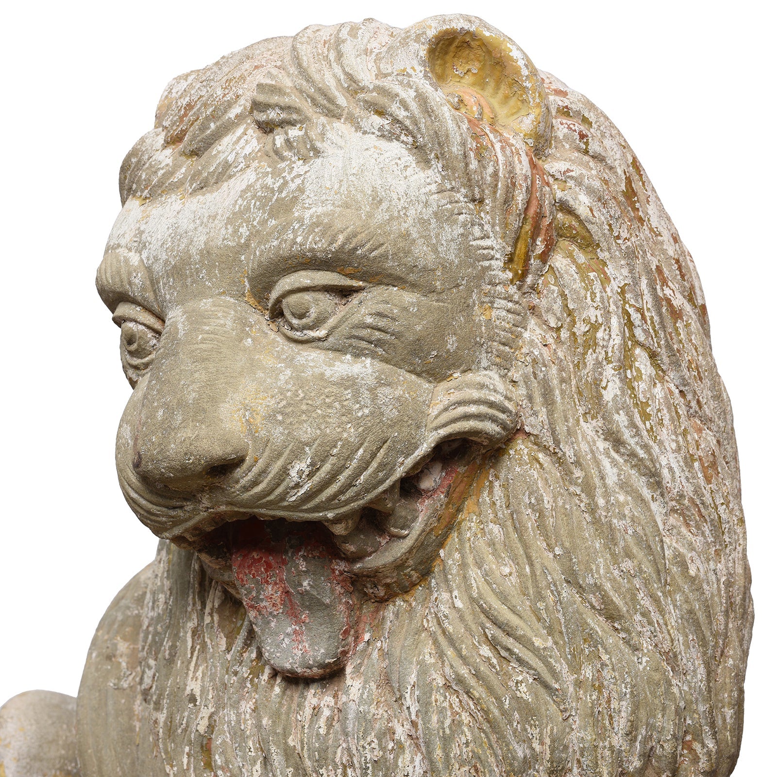 Stone Lion From Kutch - Early 19th Century