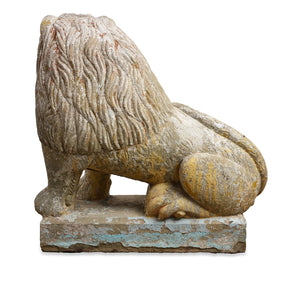 Stone Lion From Kutch - Early 19th Century