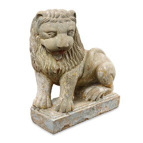 Stone Lion From Kutch - Early 19th Century
