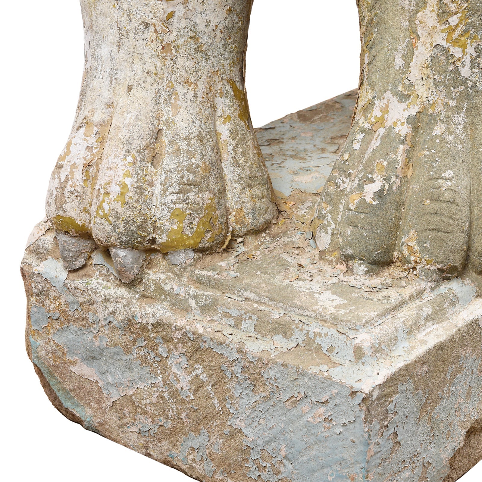 Stone Lion From Kutch - Early 19th Century