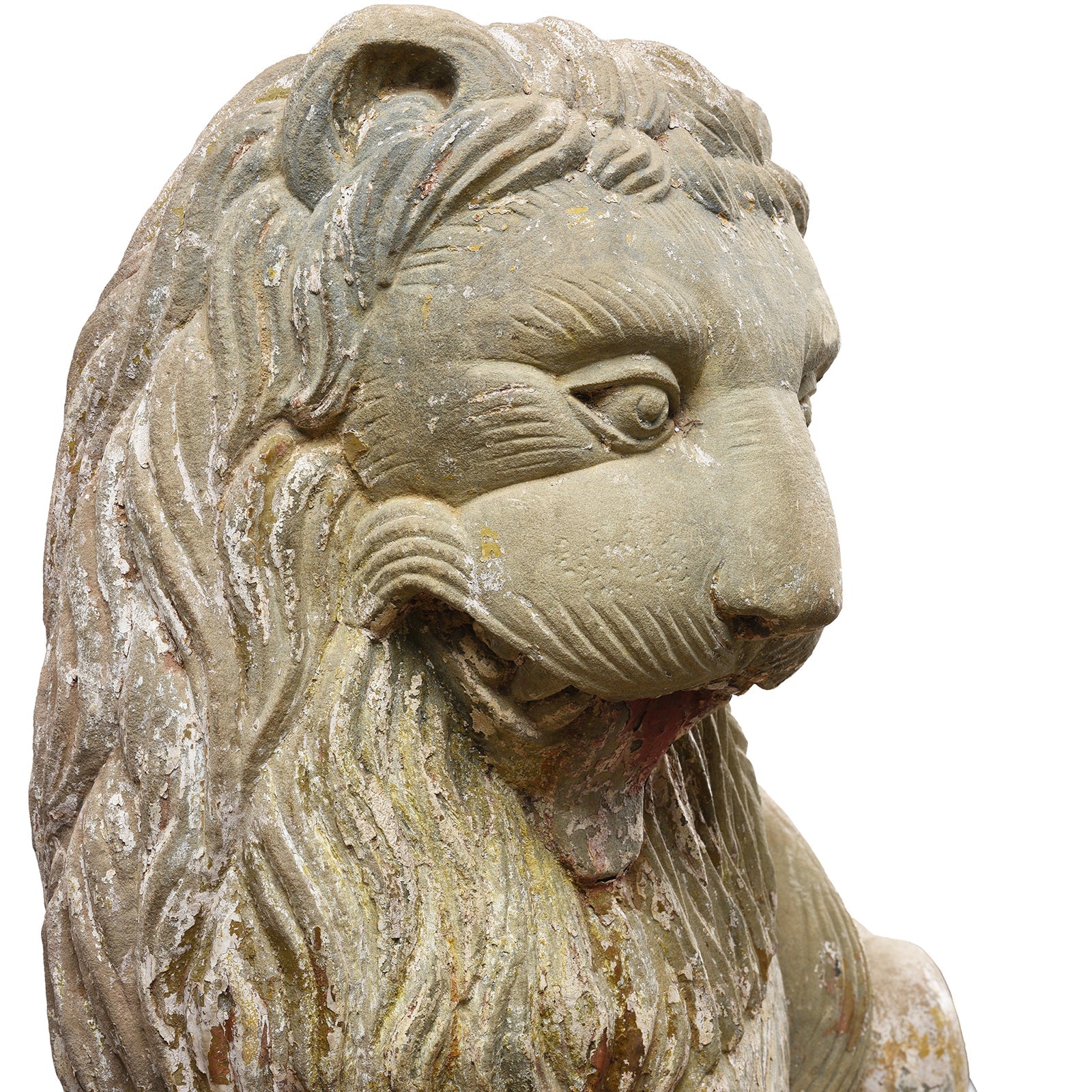 Stone Lion From Kutch - Early 19th Century