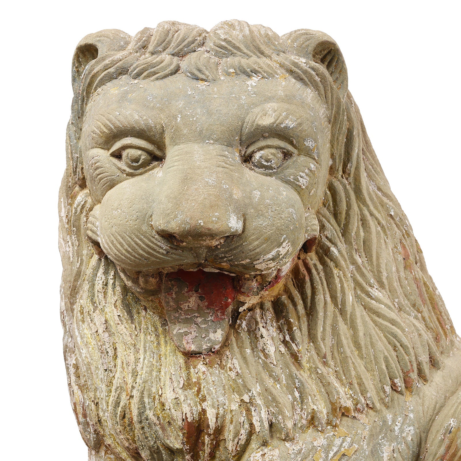 Stone Lion From Kutch - Early 19th Century
