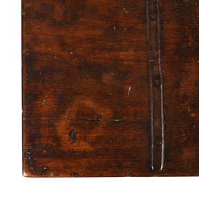 Brass Bound Teak Chest From Gujarat - 19th Century (With Secret Compartment)