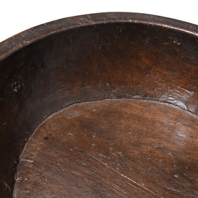 Old Carved Indian Parath Bowl