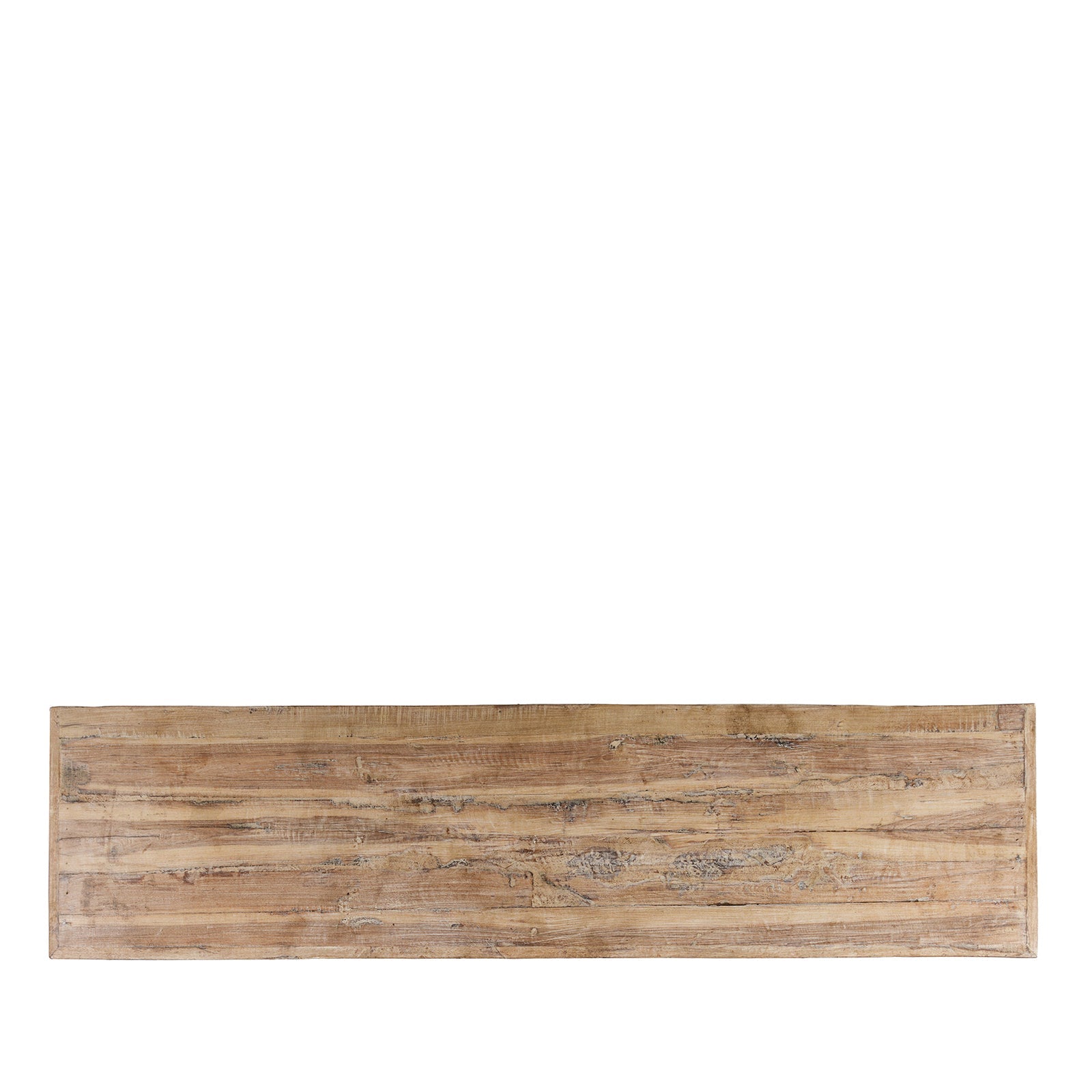 Painted Console Table Made From Reclaimed Teak