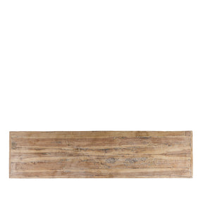 Painted Console Table Made From Reclaimed Teak