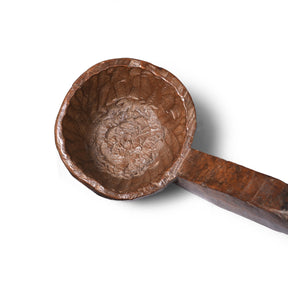 Carved Wooden Spoon From Banswara - Rajasthan - Ca 1940's