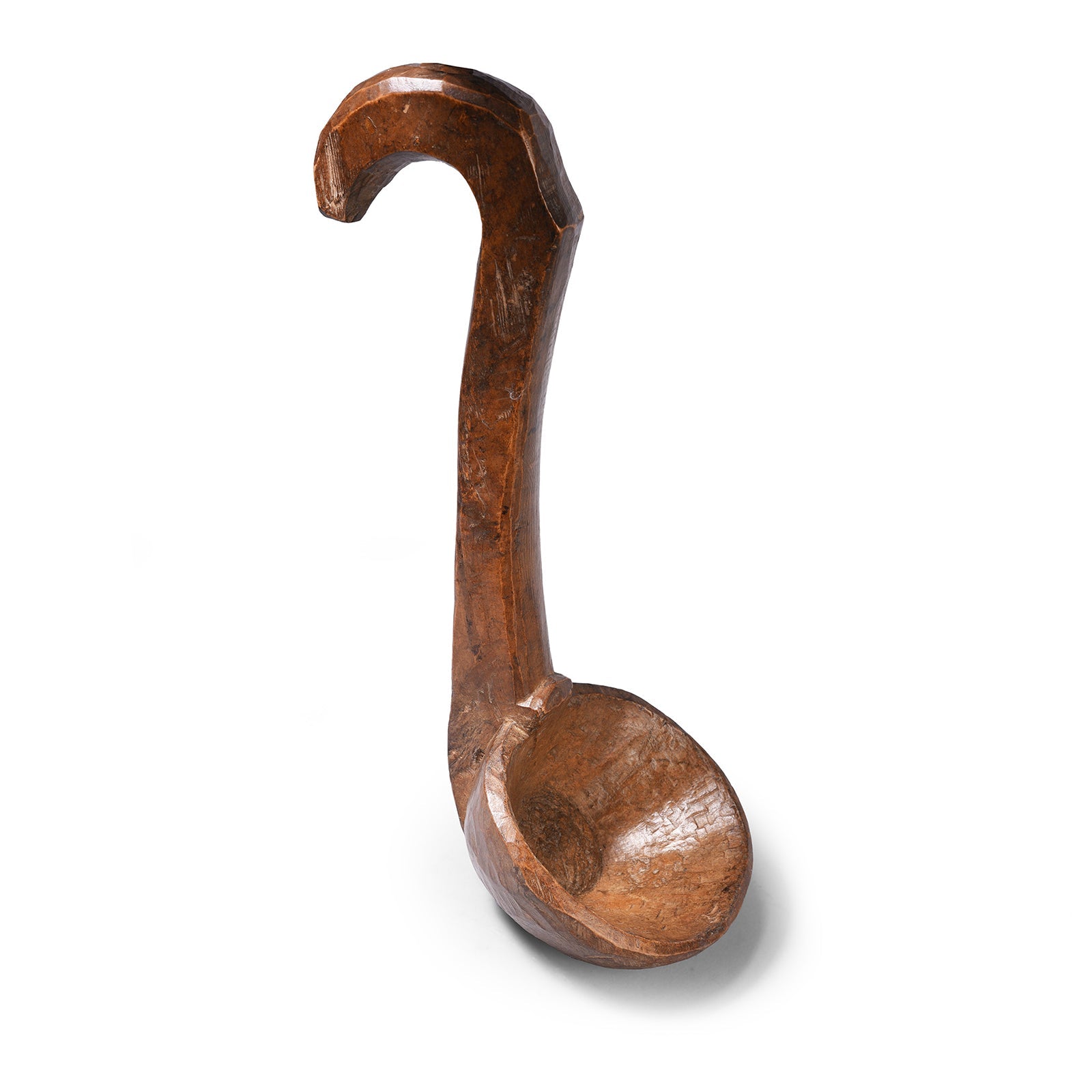 Vintage Wooden Spoon From Banswara - Ca 1940's