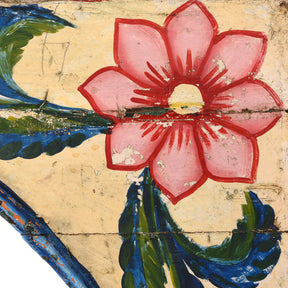 Painted Teak Double Arch From Maharashtra - 19th Century