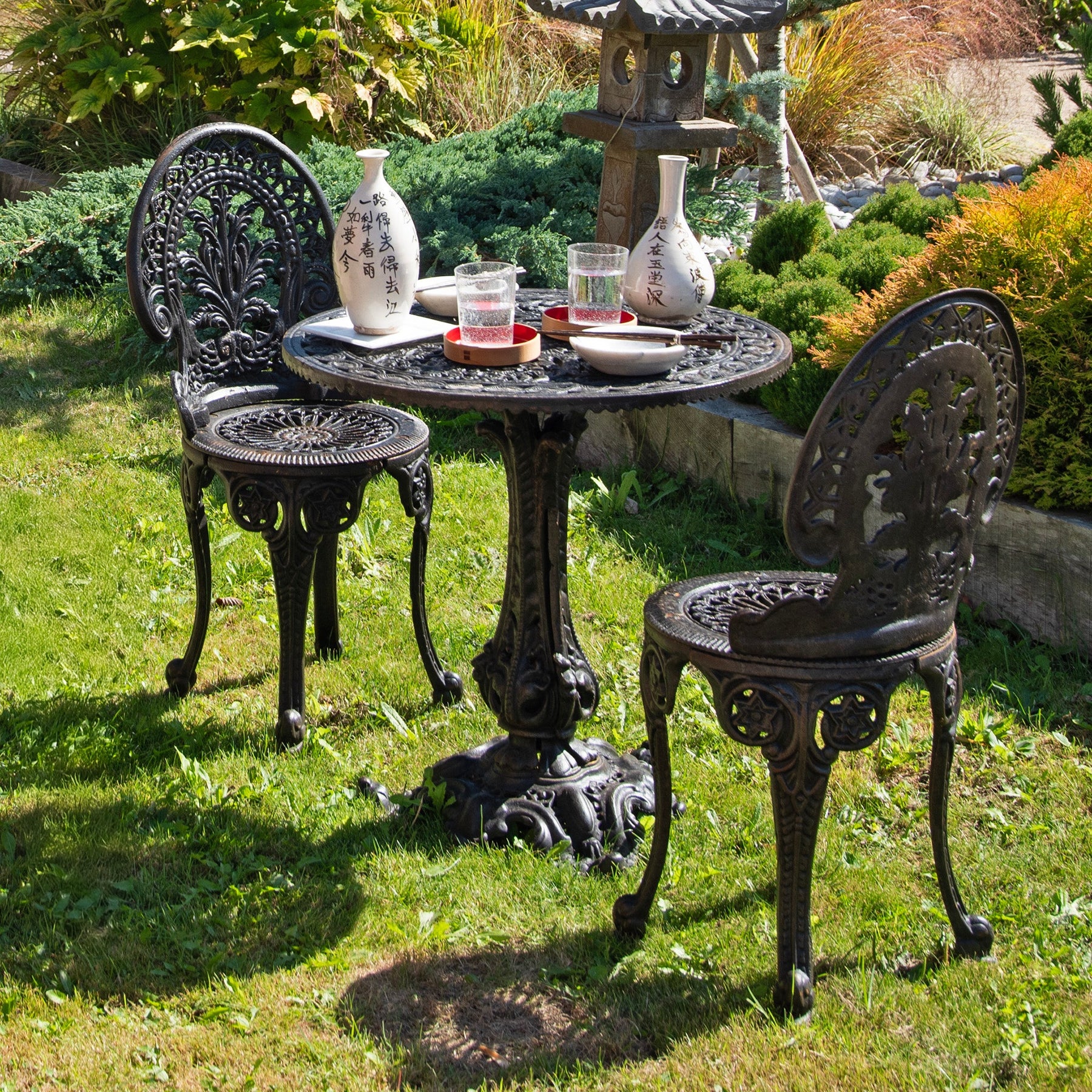 Cast Iron Victorian Style Bistro Chair