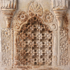 Carved Stone Jali Panel From Jaisalmer - 19th Century