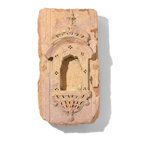 Stone Jharokha Lamp Niche - 19th Century