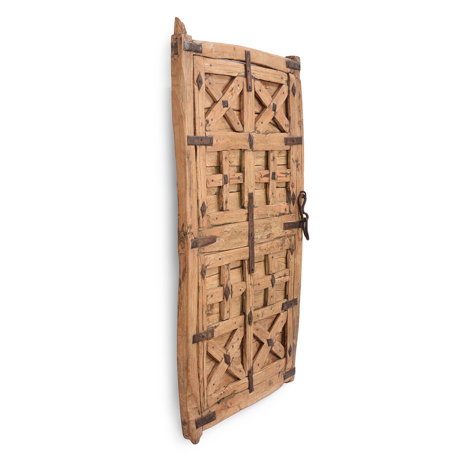 Stick Door Panel From Jaisalmer - 19th Century