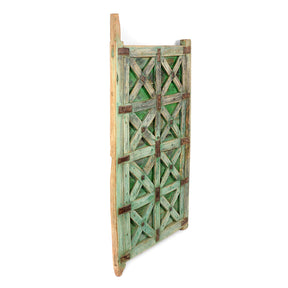 Wooden Stick Door From Jaisalmer - 19th Century