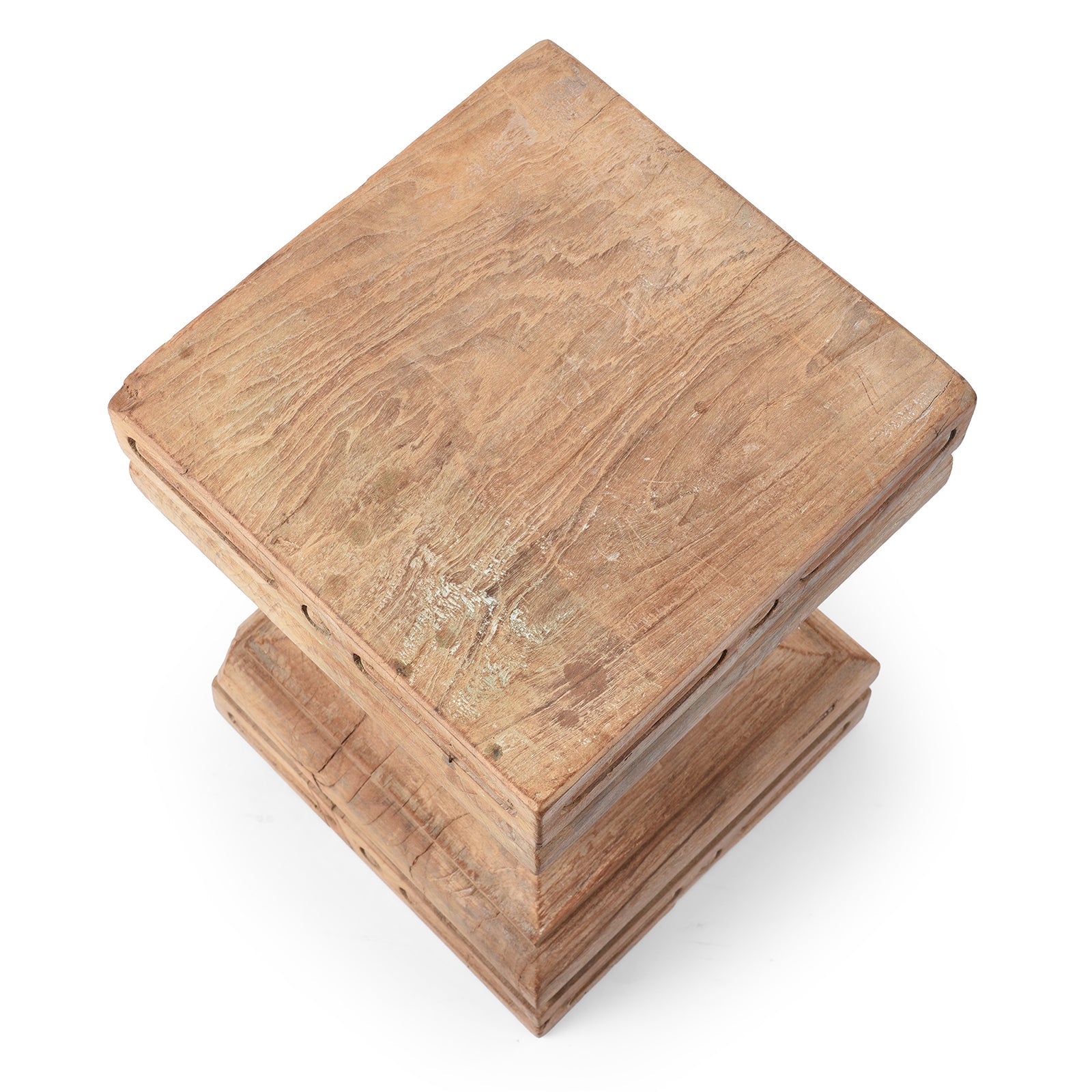 Side Table Made From Reclaimed Teak