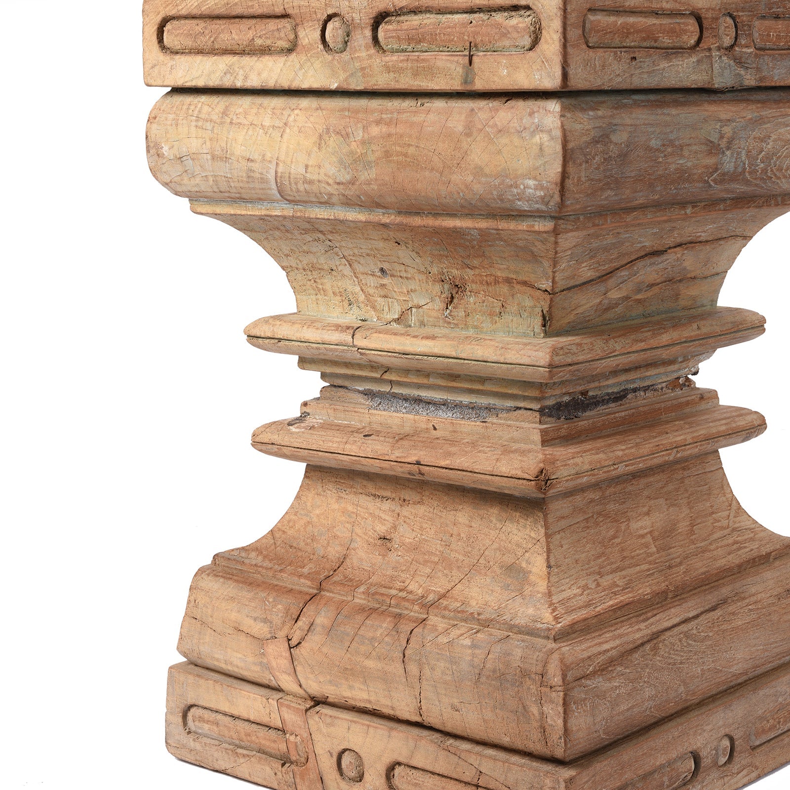 Side Table Made From Reclaimed Teak