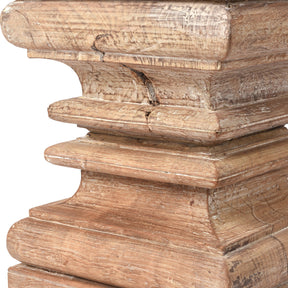 Indian Side Table Made From Reclaimed Teak