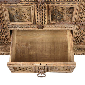 Rabari Damchiya Dowry Chest From Kutch - Ca 1920