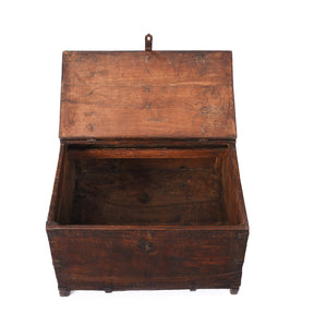 Chip Carved Dowry Box From Rajasthan - 19th Century