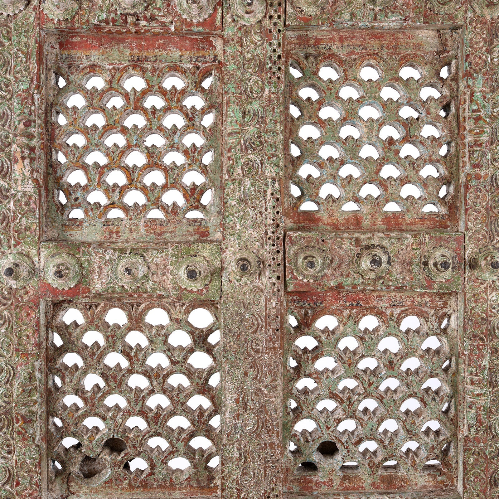 Painted Doors From Gujarat - 18thC