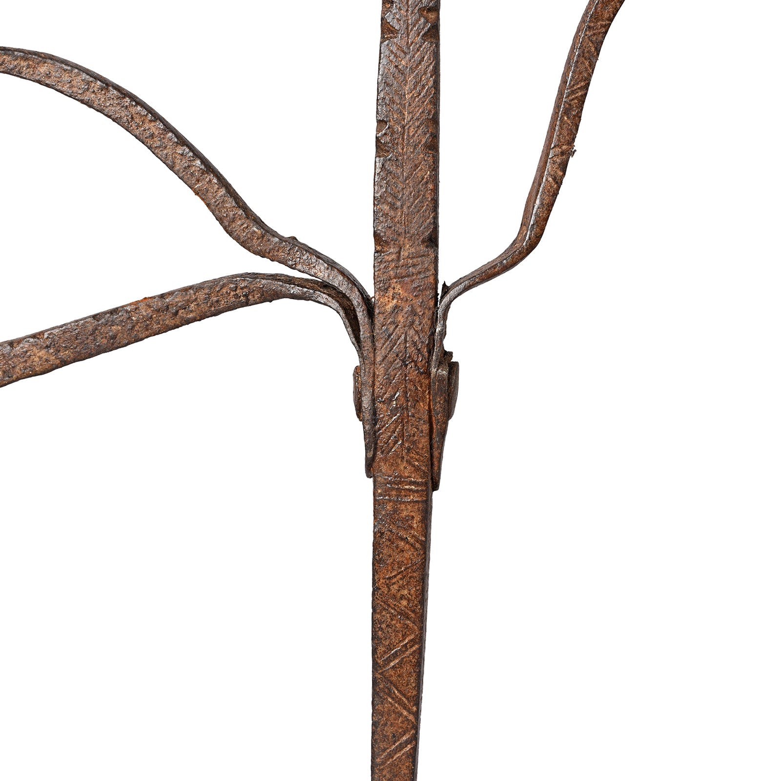 Wrought Iron Opium Retort From Jaisalmer - 19th Century