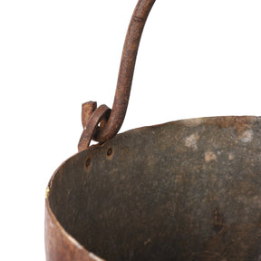 Vintage Galvanised Milk Bucket  - Ca 75 Yrs Old