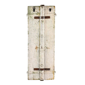 Painted Window Shutter From Rajasthan - 19th Century