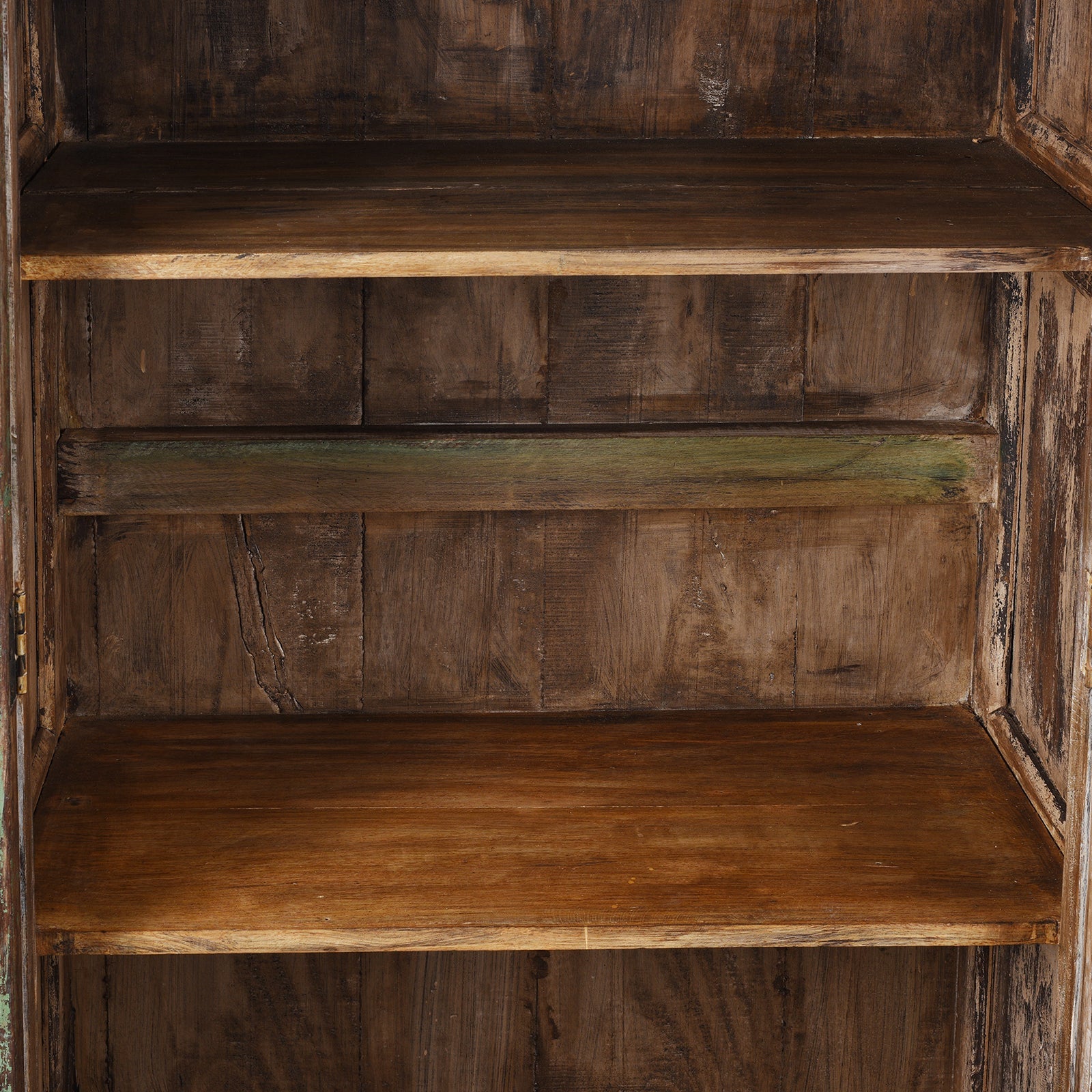 Limed Almirah Cabinet Made From Reclaimed Teak