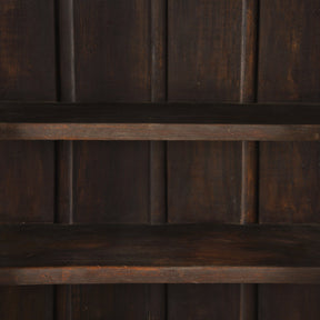Glazed Louvre Cabinet Made from Reclaimed Teak
