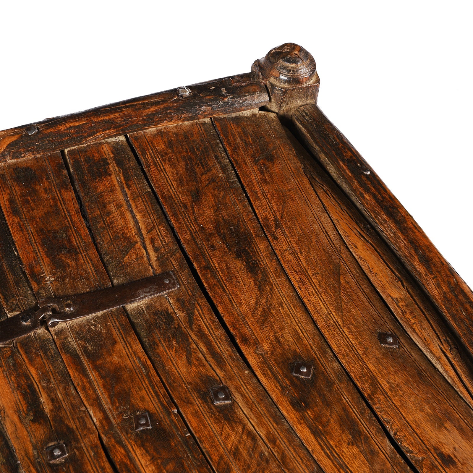 Stick Box Storage Chest From Jaisalmer - 19th Century