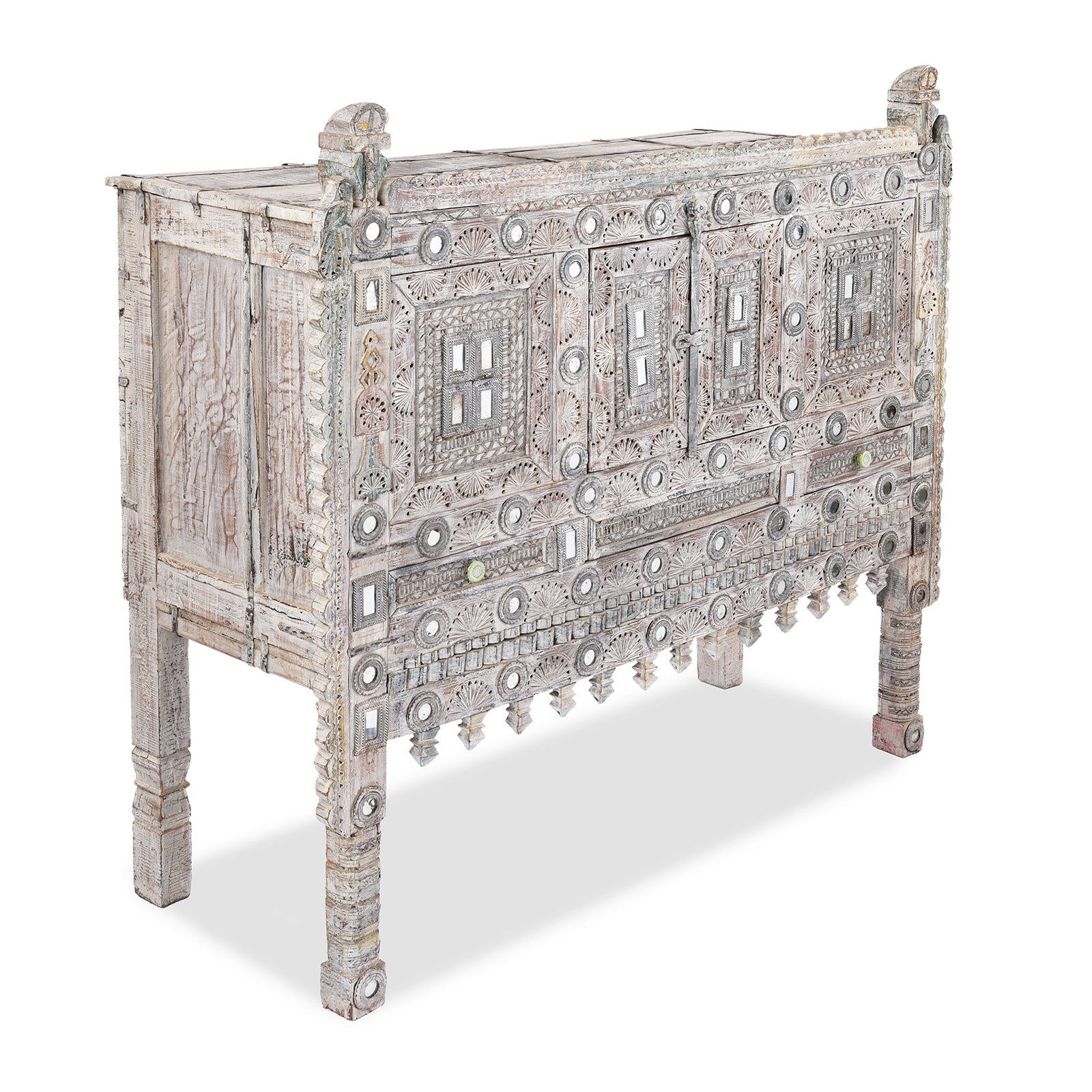 Rubari Damchiya Dowry Chest From Kutch - Ca 1940