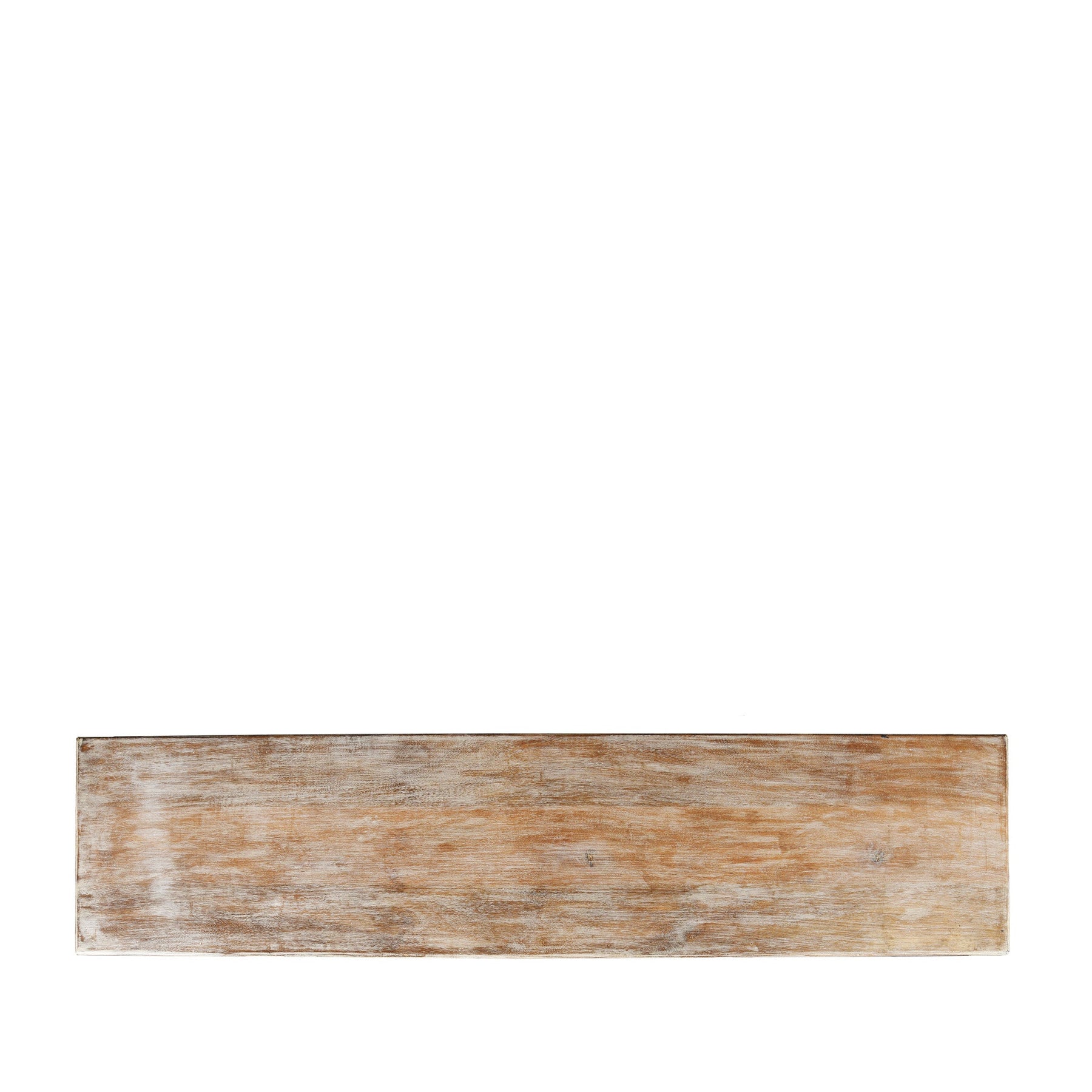 Painted Louvre Sideboard Made From Reclaimed Teak