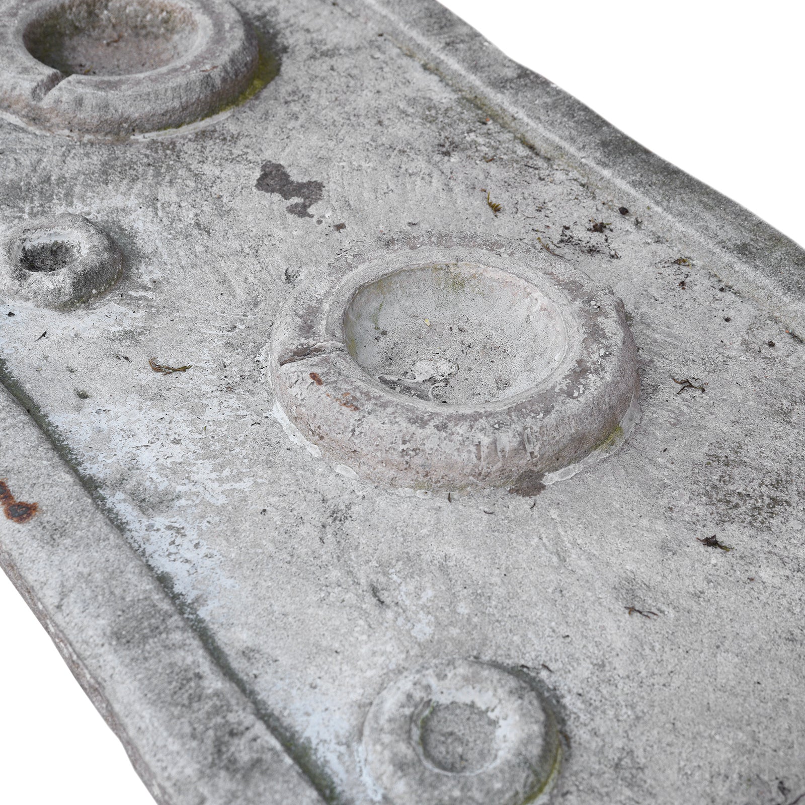 Carved Stone Water Pot Stand (Parinda) - 19th Century