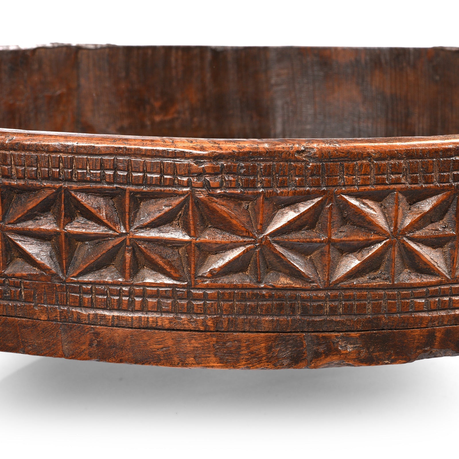 Indian Chakki Coffee Table From Rajasthan - 19th Century