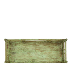 Vintage Painted Glazed Kitchen Cabinet - Ca 1920's