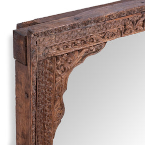 Window Mirror From Shekhawati - 19th Century