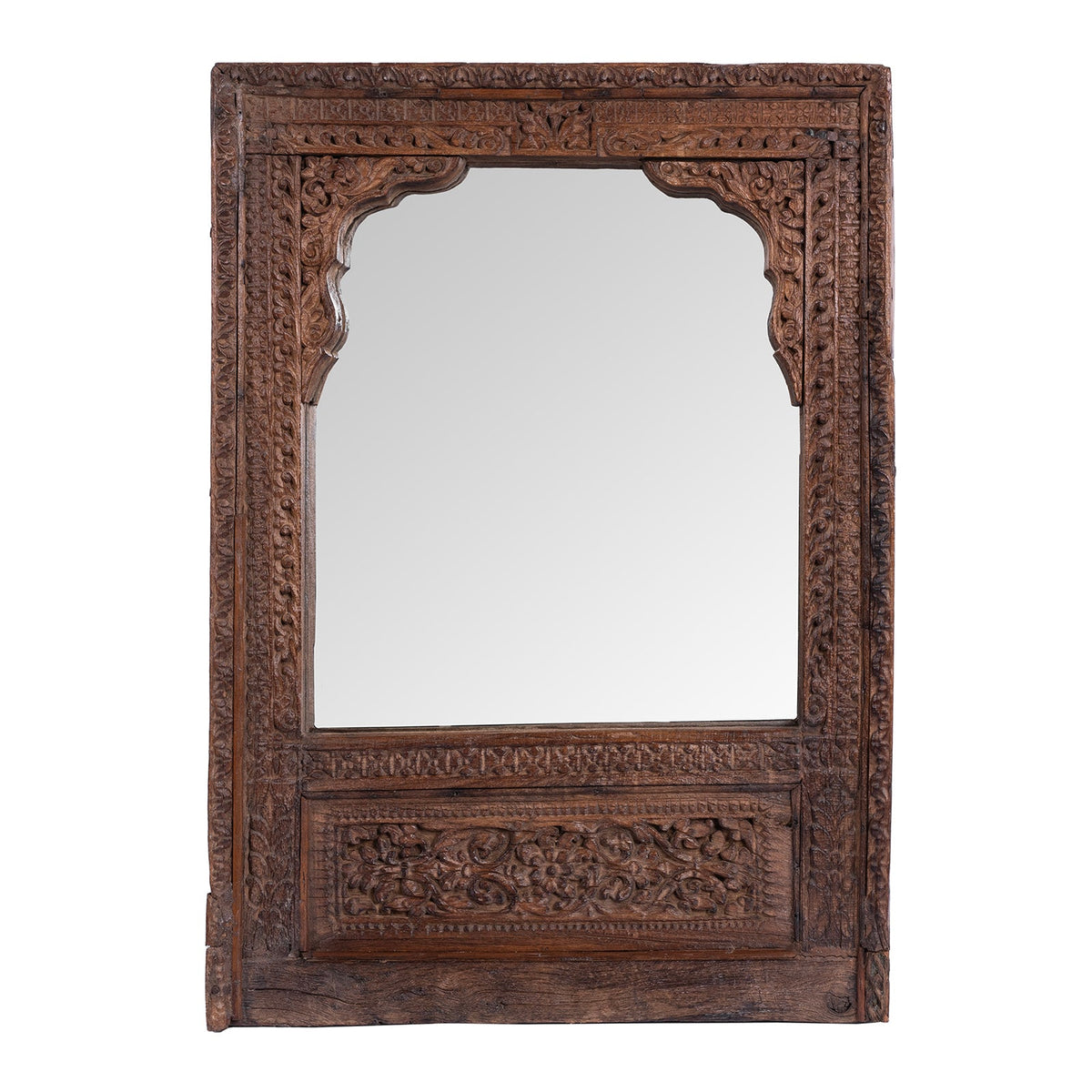 Window Mirror From Shekhawati - 19th Century