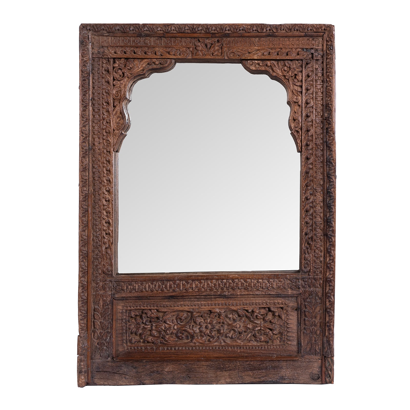 Window Mirror From Shekhawati - 19th Century