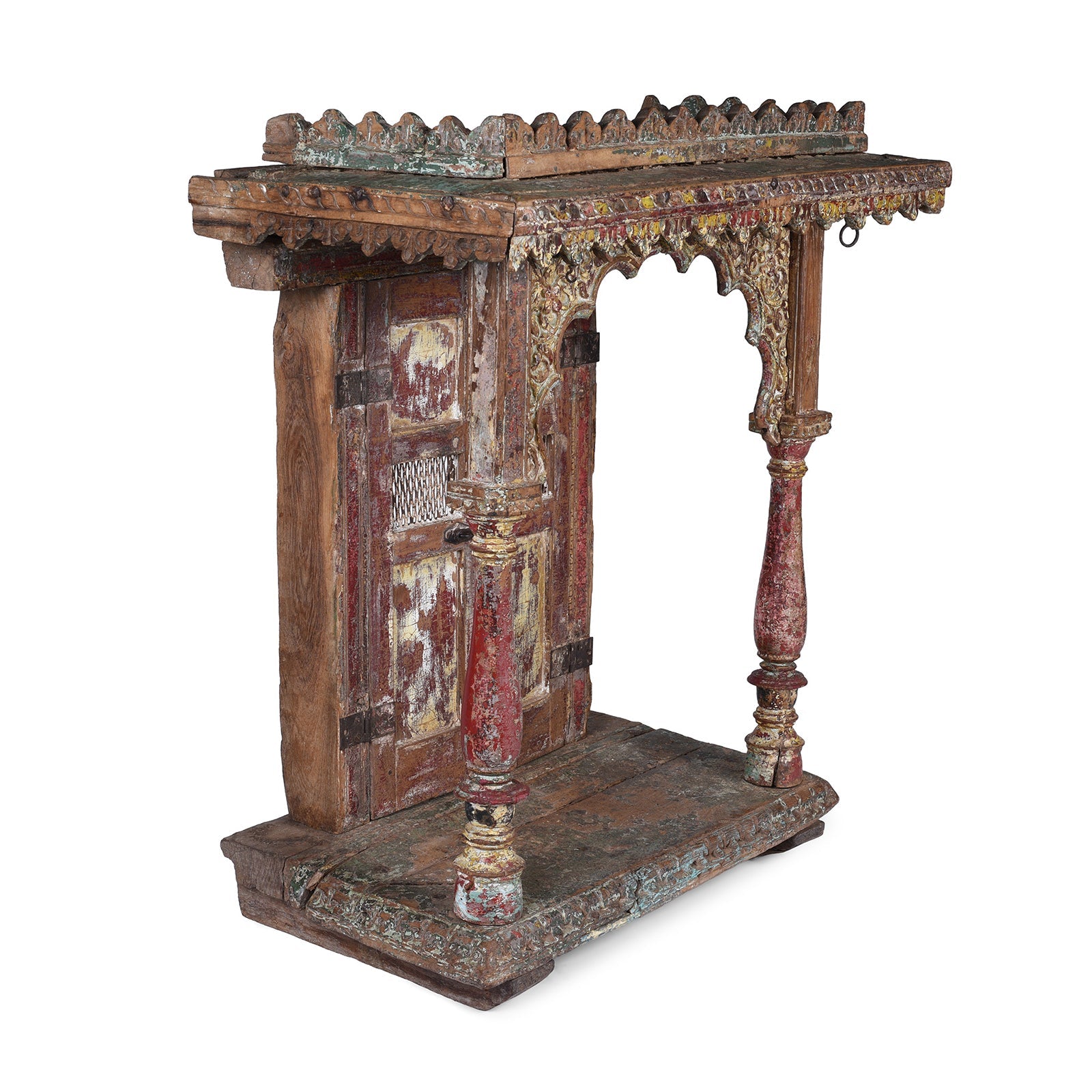 Painted Gujarati House Shrine - Early 19th Century