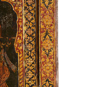 Chandras Radha Krishna Shutter From Bikaner - 19th Century