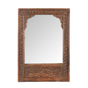 Indian Window Mirror From Shekhawati - 19th Century