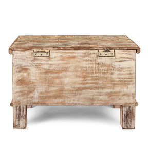 Small Blanket Chest Made From Reclaimed Teak