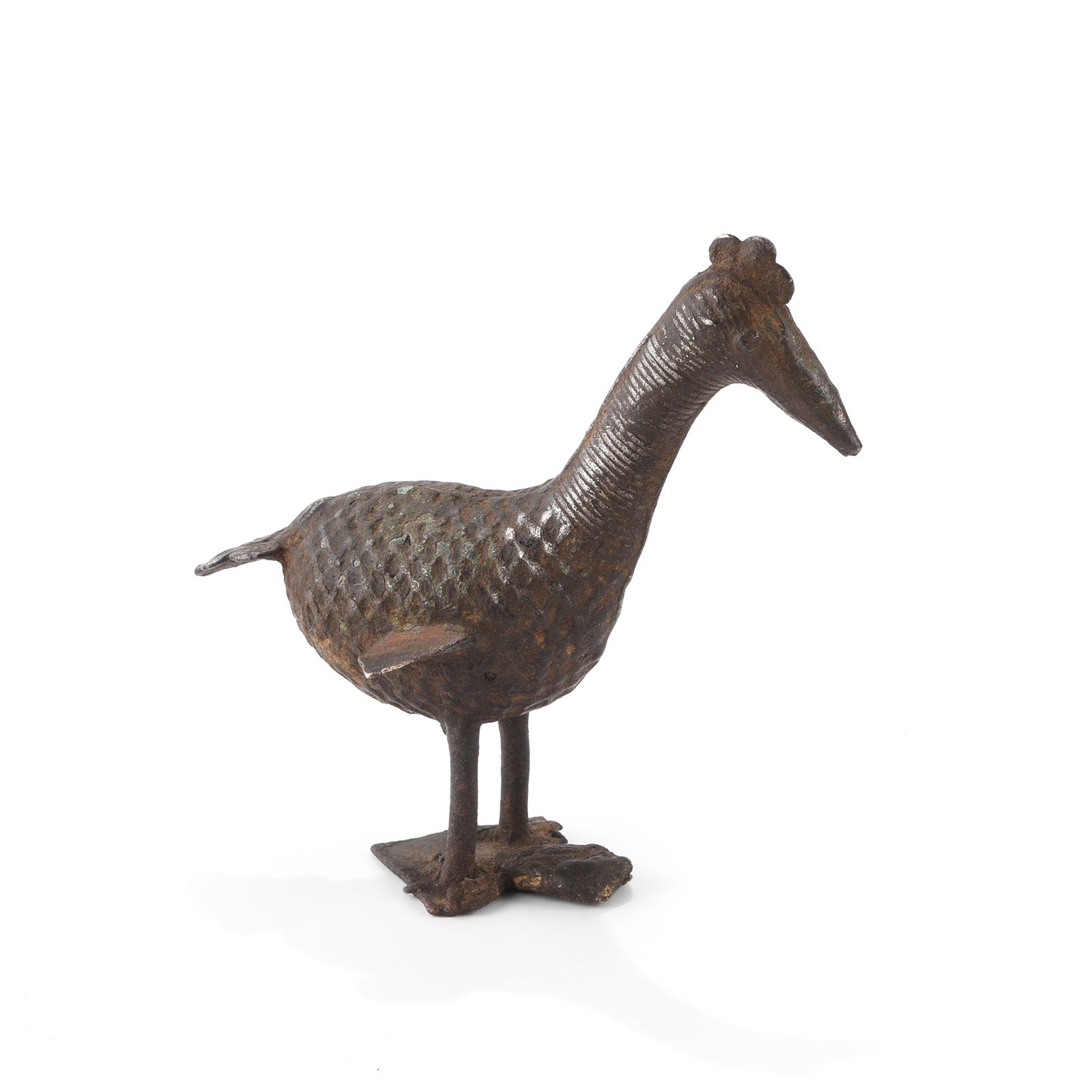 Bronze Kondh Dhokra Tribal Peacock - 19th Century