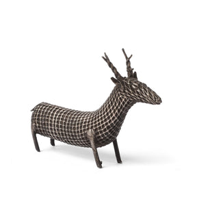 Kondh Dhokra Bronze Deer From Orissa - 19th Century