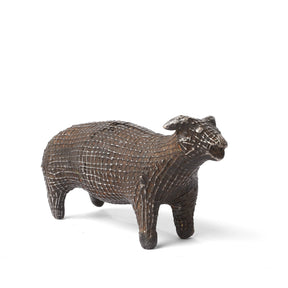 Kondh Dhokra Bronze Zebu Bull From Orissa - 19th Century
