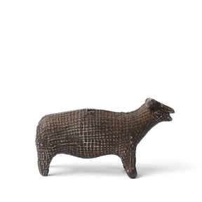 Kondh Dhokra Bronze Zebu Bull From Orissa - 19th Century