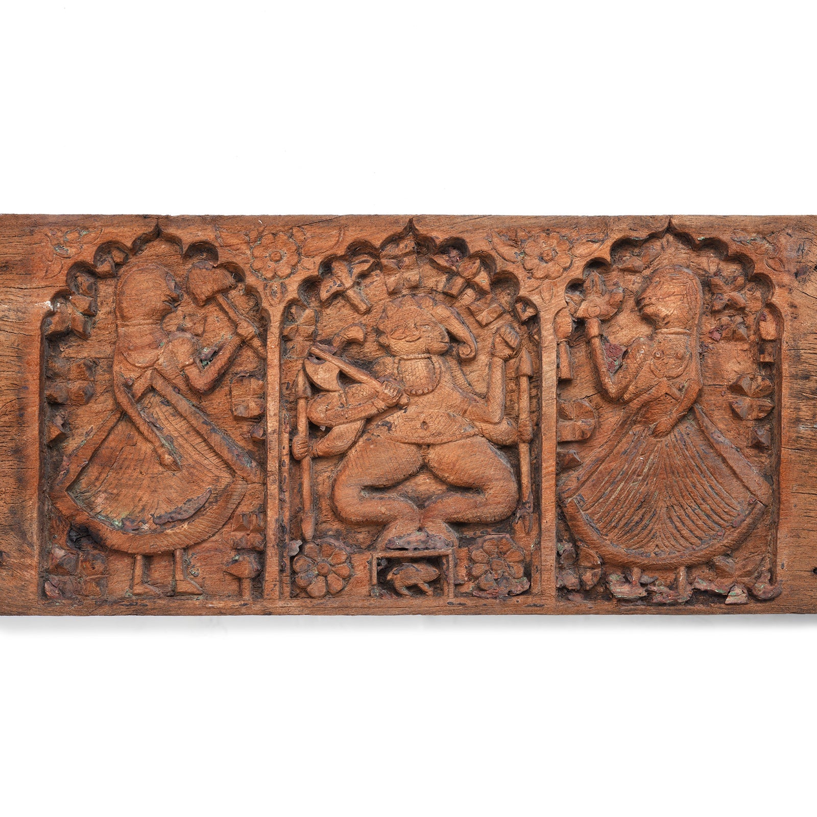 Ganesh Lintel From Bengal - 18th Century