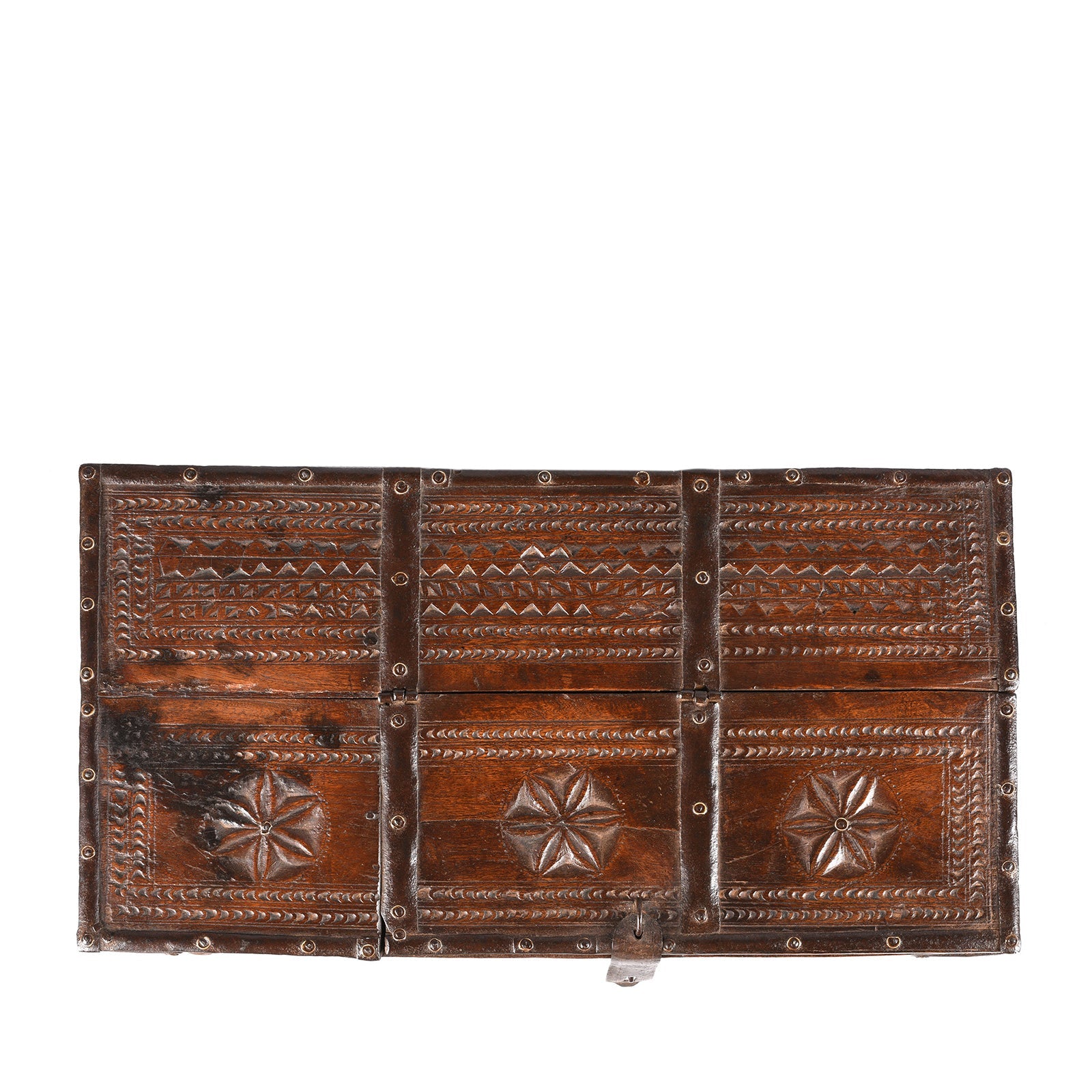 Indian Merchants Box From Shekhawati - 19th Century