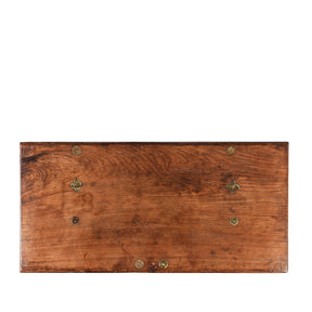 Brass & Rosewood 'Malabar' Chest From Kutch - 19th Century